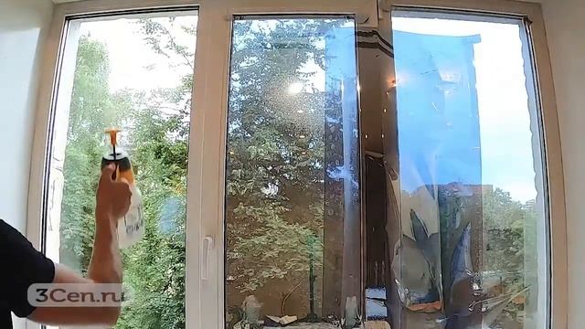 Тонировка окон в квартире своими руками (пластиковые окна). смотреть онлайн