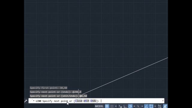 How to use Relative Method in drawing Sharky AutoCAD Lesson 3 смотреть онлайн