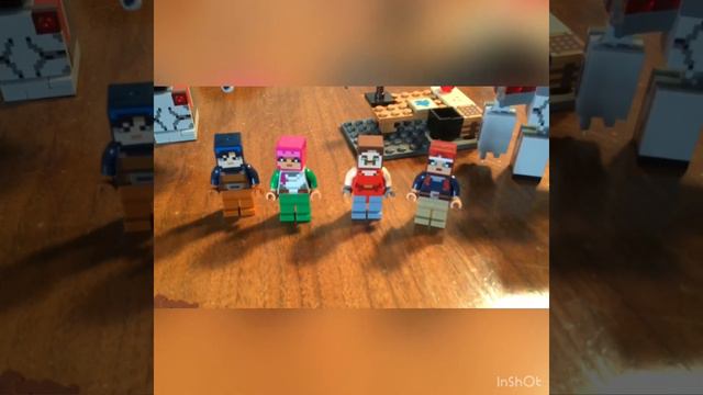 LEGO Minecraft Dungeons review the red stone battle смотреть онлайн