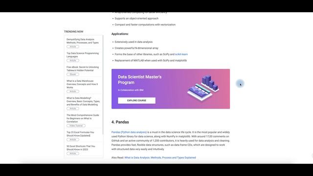 The Alleged Top 10 Python Libraries for Data Science for 2023 смотреть онлайн