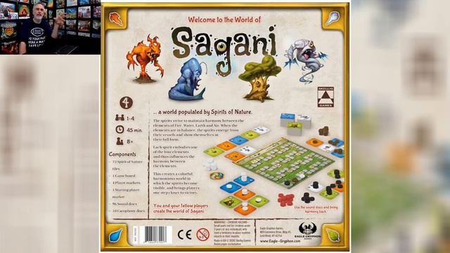 Sagani - Uwe Rosenberg outshining his own Patchwork? смотреть онлайн