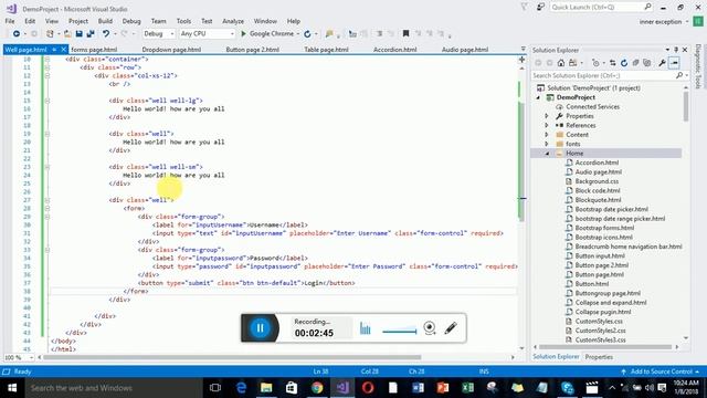 Bootstrap wells - learn bootstrap in urdu смотреть онлайн