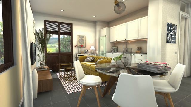 LUZ, Tourist Apartment en Granada . Visita virtual #PROYECTO DECO .#VIVIR EN 55M2 смотреть онлайн