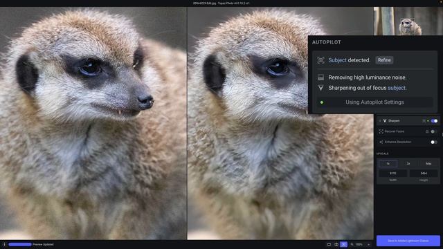Topaz Short: Using Topaz Photo AI with Adobe Lightroom Classic for your non-RAW images смотреть онлайн