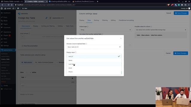 How to create Editable tables with Foreign Key support on WordPress with wpDataTables смотреть онлайн