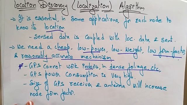 localization algorithms in wireless sensor networks | lec-46 | Bhanu Priya смотреть онлайн