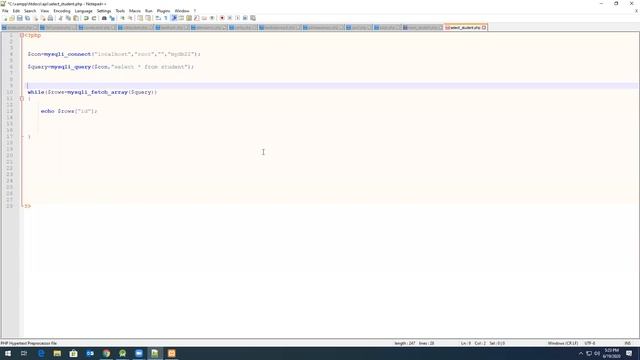 Fetch Data from Mysql Using Php and Android with Volley Part 1 смотреть онлайн