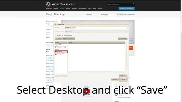 Captcha WordPress Plugin - Installation Tutorial - Version 3.9.9 смотреть онлайн