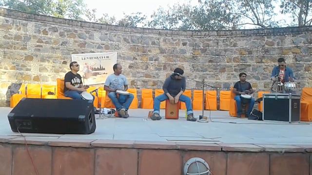 Tabla Jam - Djembe & Kajon Percusions смотреть онлайн