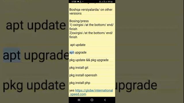 Termux dasturida internet tezligini oshirish/ termux fast internet смотреть онлайн