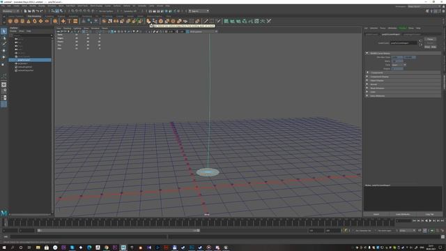 Шпаргалка как сделать верёвку в Maya. смотреть онлайн