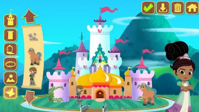 Nella the Princess Knight Games - Nella the Princess Knight Castle Creator смотреть онлайн