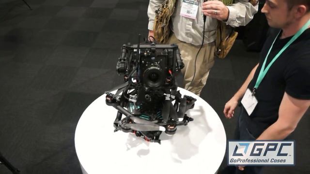 Freefly Alta Drone with Top-Mounted Gimbal at NAB 2015 смотреть онлайн