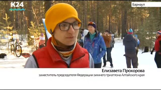 Открытая тренировка по триатлону прошла в Барнауле смотреть онлайн