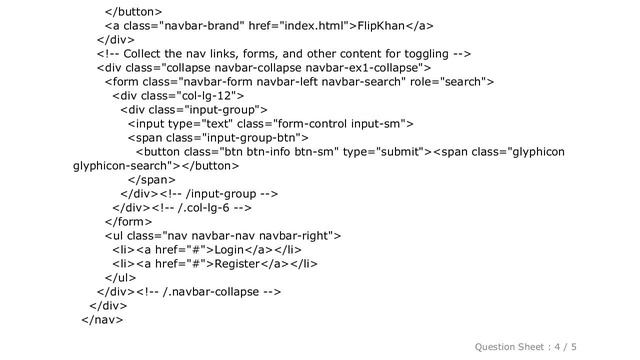 HTML : Bootstrap navbar-form width issue on chrome смотреть онлайн