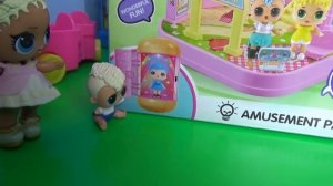 ПАРК РАЗВЛЕЧЕНИЙ ДЛЯ ДЕТСКОГО САДИКА Куклы ЛОЛ сюрприз малыши на карантине