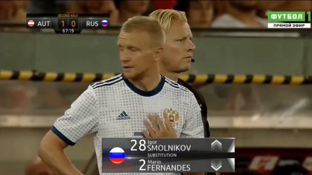 РОССИЯ - АВСТРИЯ (0:1) смотреть онлайн