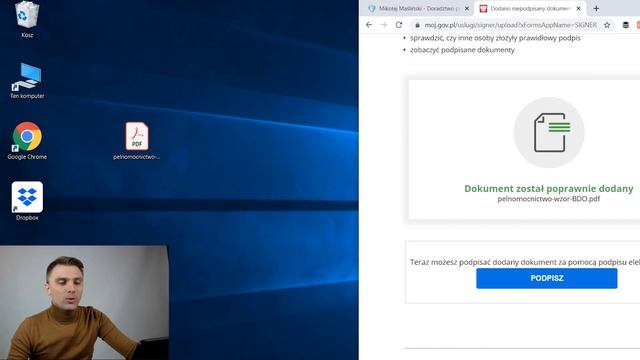 Jak podpisać dokument podpisem elektronicznym przy użyciu profilu zaufanego? Krok po kroku! смотреть онлайн