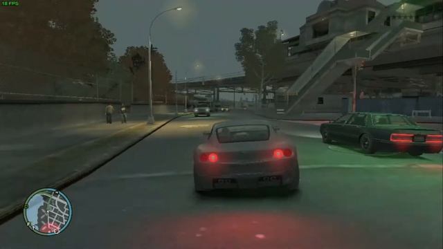 GTA 4 Low End Pc Gameplay No Commentary [48FPS] смотреть онлайн