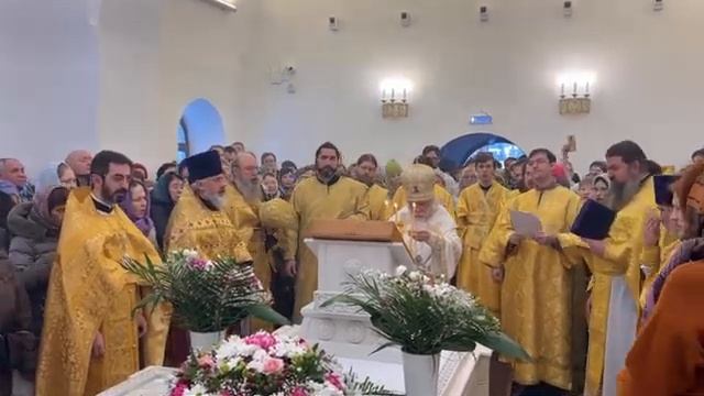 Освящение Крестильного храма смотреть онлайн