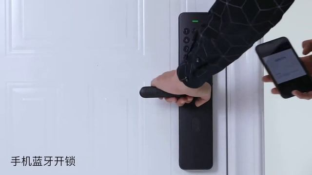 Умный дверной замок Xiaomi Simple smart door lock смотреть онлайн