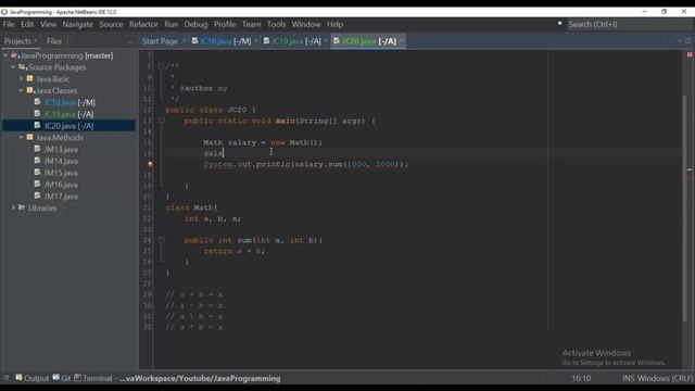 20. Java Classes, Class Attributes and methods [Dari] смотреть онлайн