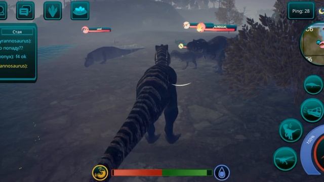 Выживание за Тираннозавра Рекса в The Cursed Isle ? смотреть онлайн