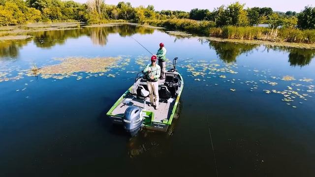 Алюминиевая лодка FishPro 50 для заядлых спиннингистов // от верфи VBOATS - Волжанка 50 FISHPRO смотреть онлайн