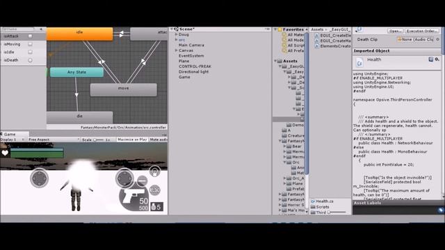 Error : Parameters - Does Not Exist / Unity3d /Problem Fixed/Animator Controller Problem смотреть онлайн