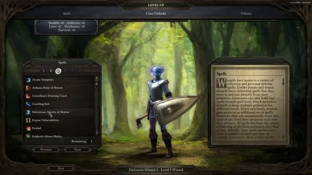 PIllars of Eternity - Character Creation Min-Max Guide - Wizard (Melee/Frontline) + Combat Demo смотреть онлайн