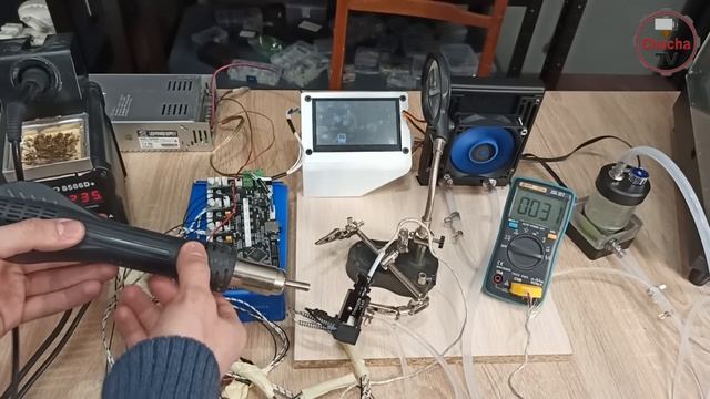 Жидкостное охлаждение Trianglelab Dragon-LC Hotend для 3D Печати, 3Д Принтер Flyingbear Ghost 5 смотреть онлайн