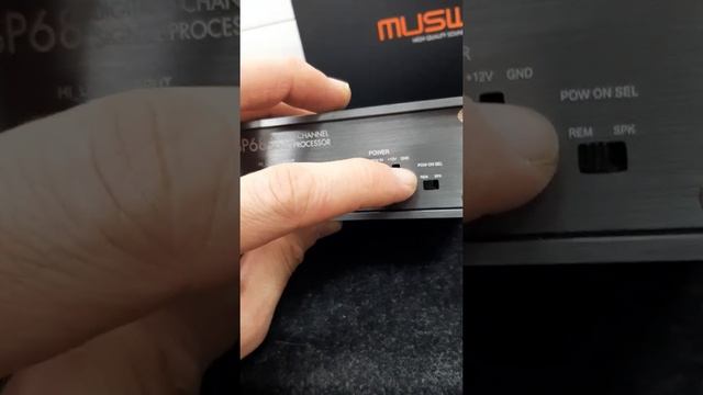 8-ми канальный процессор  Musway DSP68