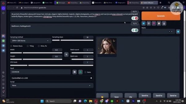 Stable Diffusion DreamShaper Install On Google Colab (Tutorial Guide)