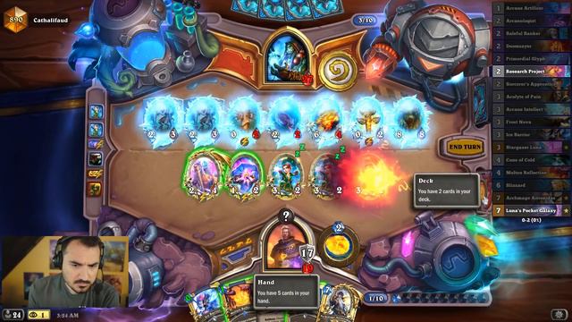 THE NEW EXODIA MAGE! - Boomsday / Constructed / Hearthstone смотреть онлайн