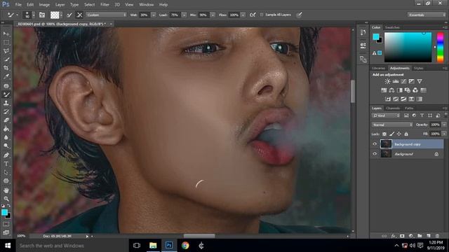 High End Editing | black skin | Change Background | Alien Skin | Faizan Bhatti смотреть онлайн