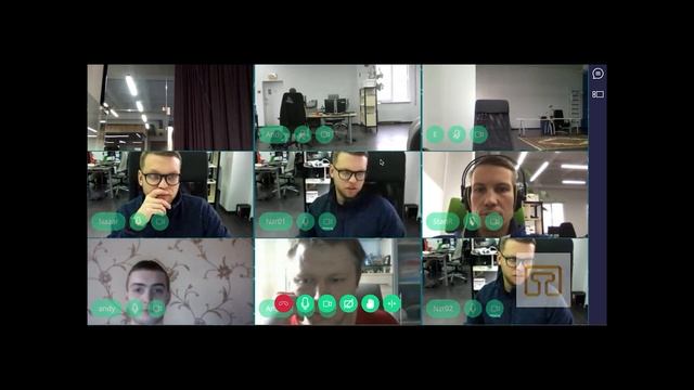 WebRTC peer 2 peer, Mesh system, maximum number of participants in one room смотреть онлайн