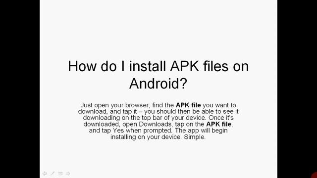How do I install APK files on Android смотреть онлайн