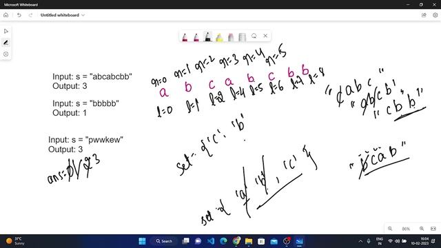 Leetcode : 3 || Longest Substring Without Repeating Characters || @codewithanusha смотреть онлайн