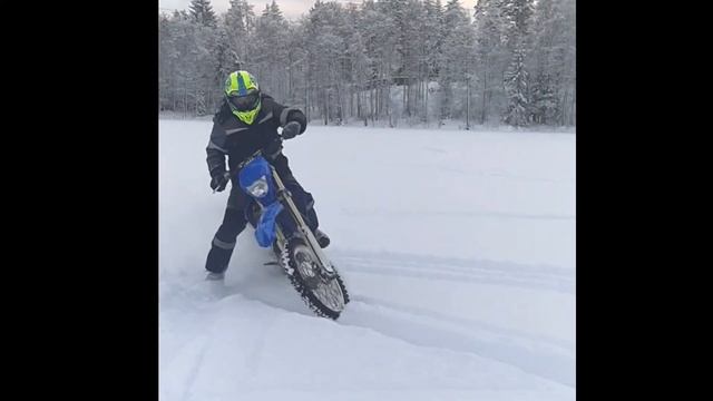 Едем на озеро и на игору/yamaha Wr250f и Motoland Wrx250/без шипов