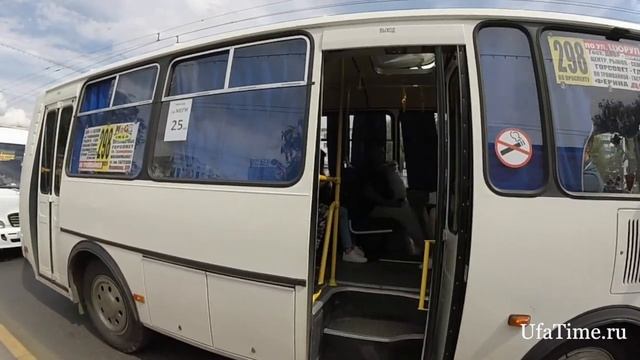 В Уфе частные перевозчики начали объявлять названия остановок смотреть онлайн
