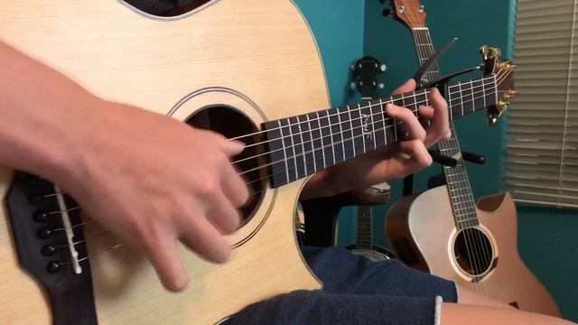 Rockabye - Clean Bandit ft. Sean Paul & Anne-Marie - Cover (Fingerstyle Guitar) смотреть онлайн