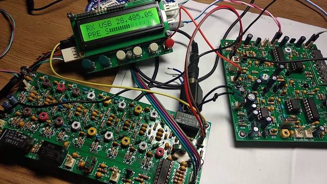 Приём на 10 м диапазоне STEP-II с платой ПДФ и синтезатором "Ёжик" смотреть онлайн