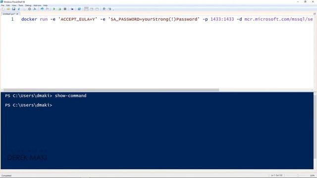 SQL Server, Docker Container Installation - Windows 10 смотреть онлайн