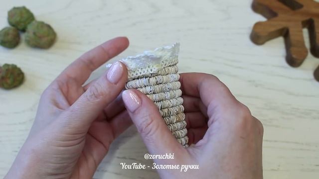 Офисная Елочка для рабочего стола / Новогодний декор из бумаги смотреть онлайн