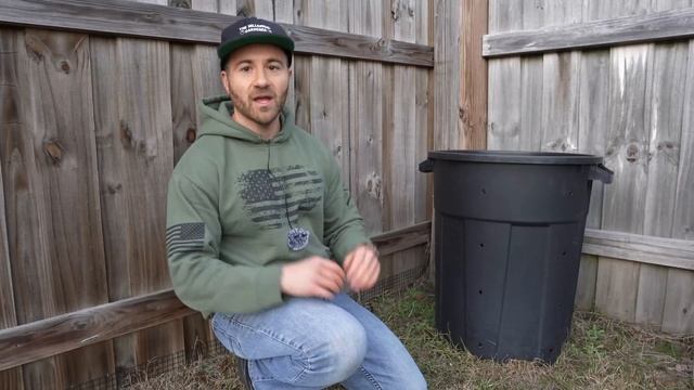 How To Make Unlimited Compost FAST In A $20 Trash Can: EASY DIY Guide смотреть онлайн