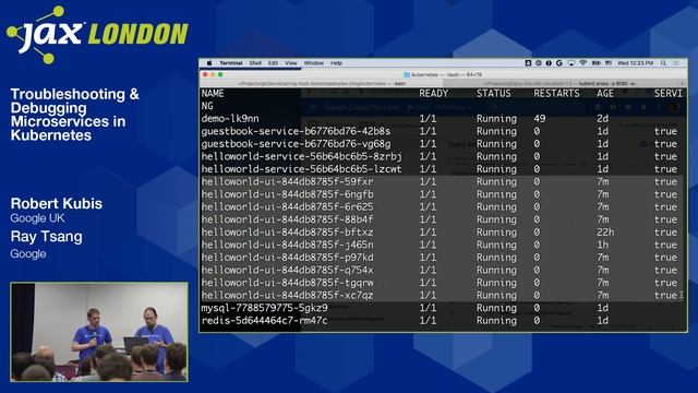 JAX London 2018 Session: Troubleshooting & Debugging Microservices in Kubernetes смотреть онлайн