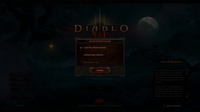 Diablo III Ошибка 37 / Error 37 смотреть онлайн