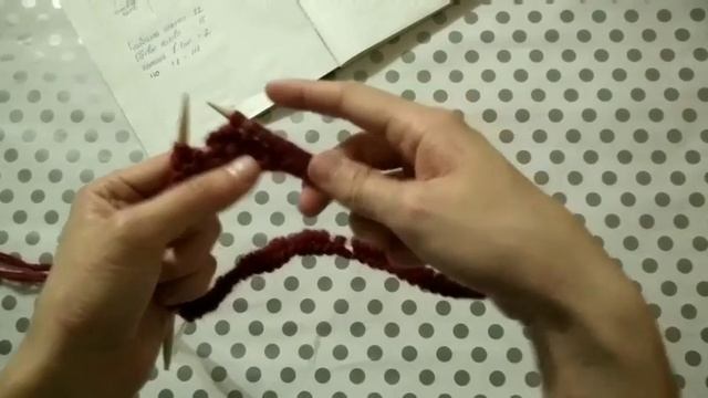 Вяжем базовую шапку спицами/Шапка круговыми спицами смотреть онлайн