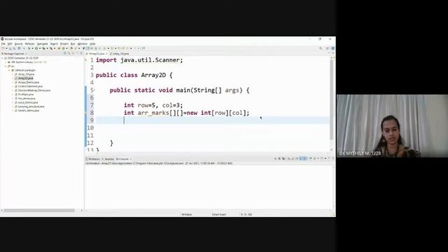 OOP 2 D Arrays 2021 07 26 at 23 31 GMT 7 смотреть онлайн