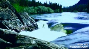 Великая река Енисей. Восточная Сибирь.